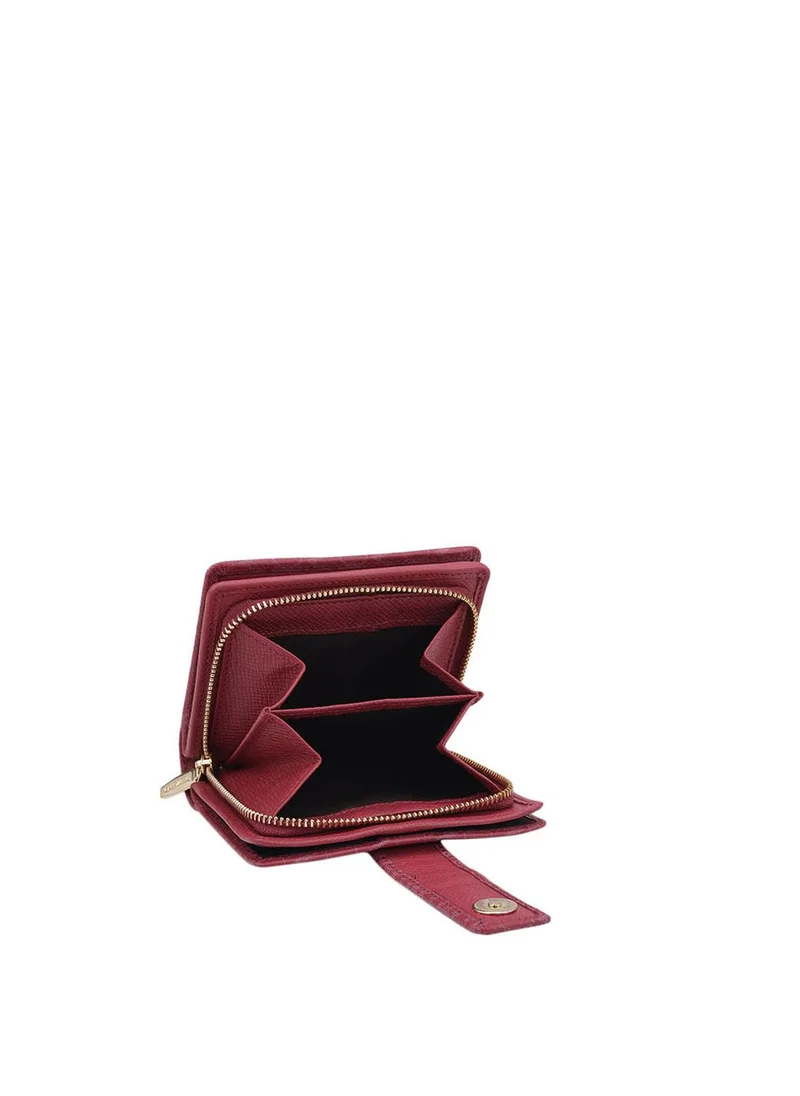 Da Milano  Da Milano Genuine Leather Purple Ladies Wallet for Women | Best Price UAE