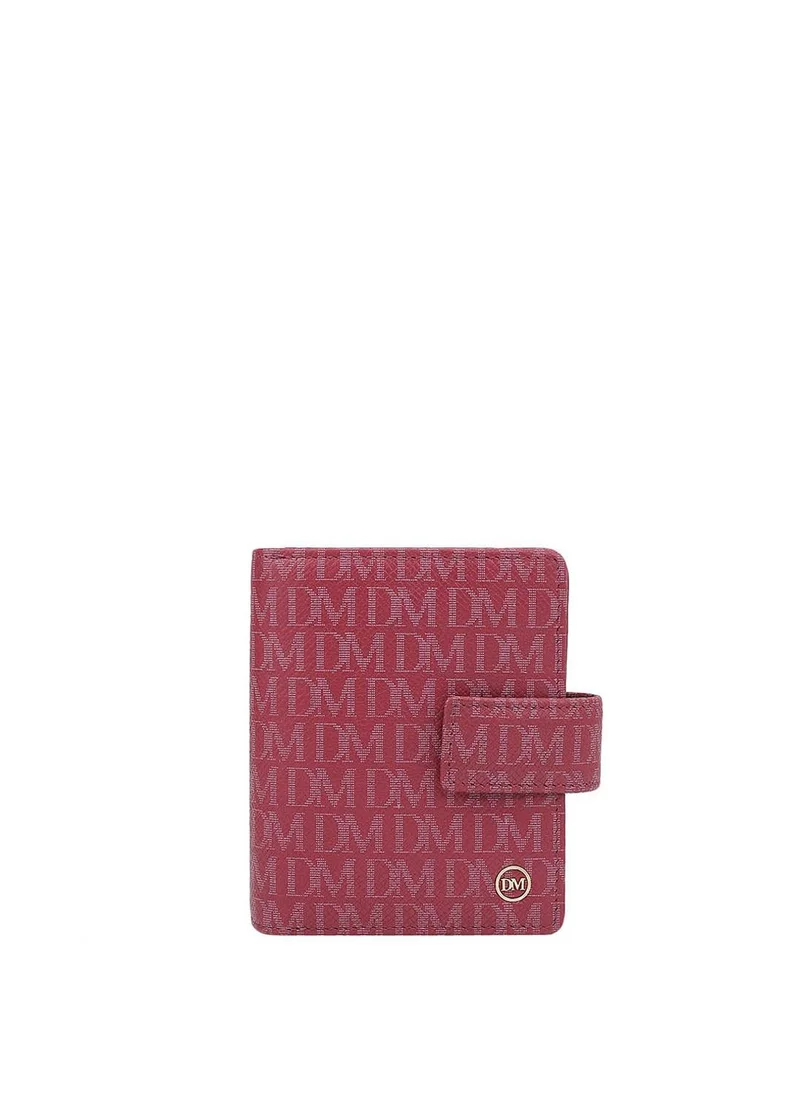 Da Milano Genuine Leather Purple Ladies Wallet