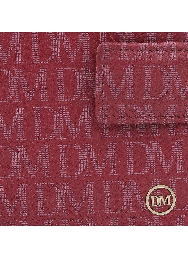 Da Milano  Da Milano Genuine Leather Purple Ladies Wallet for Women | Best Price UAE