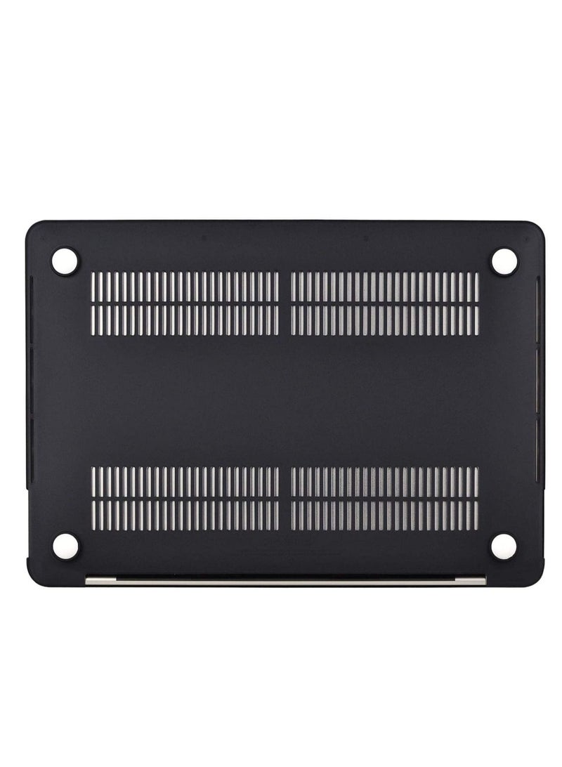 NTECH Plastic Hard Shell Case Cover Compatible For MacBook Pro 13 inch Case M2 2020/2021/2022, 2016-2019 A2338 M1 A2251 A2289 A2159 A1989 A1708 A1706 With/Without Touch Bar  Black - Image 5