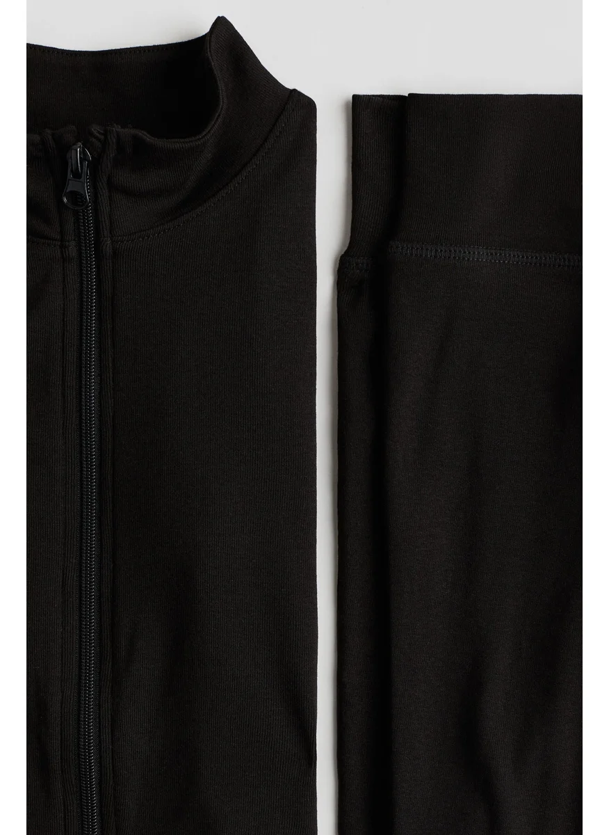 H&M 2-Piece Cotton Jersey Set