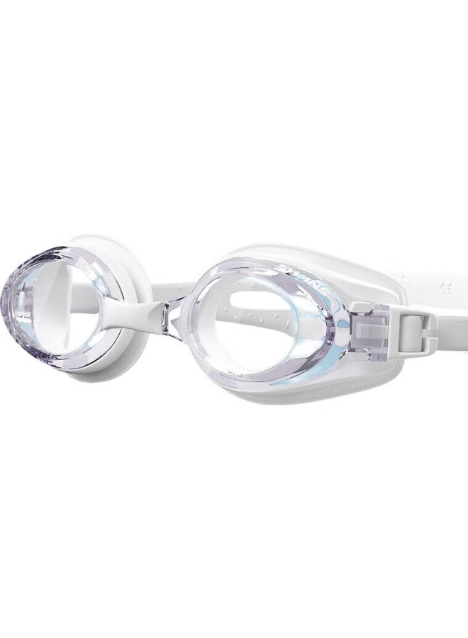 Swans Swimming Goggles, Imported From Japan, Waterproof, Anti-Fog, High-Definition, For Men And Women, Myopia Swimming Glasses, Large Frame Equipment, Fox1-4 White - Image 1