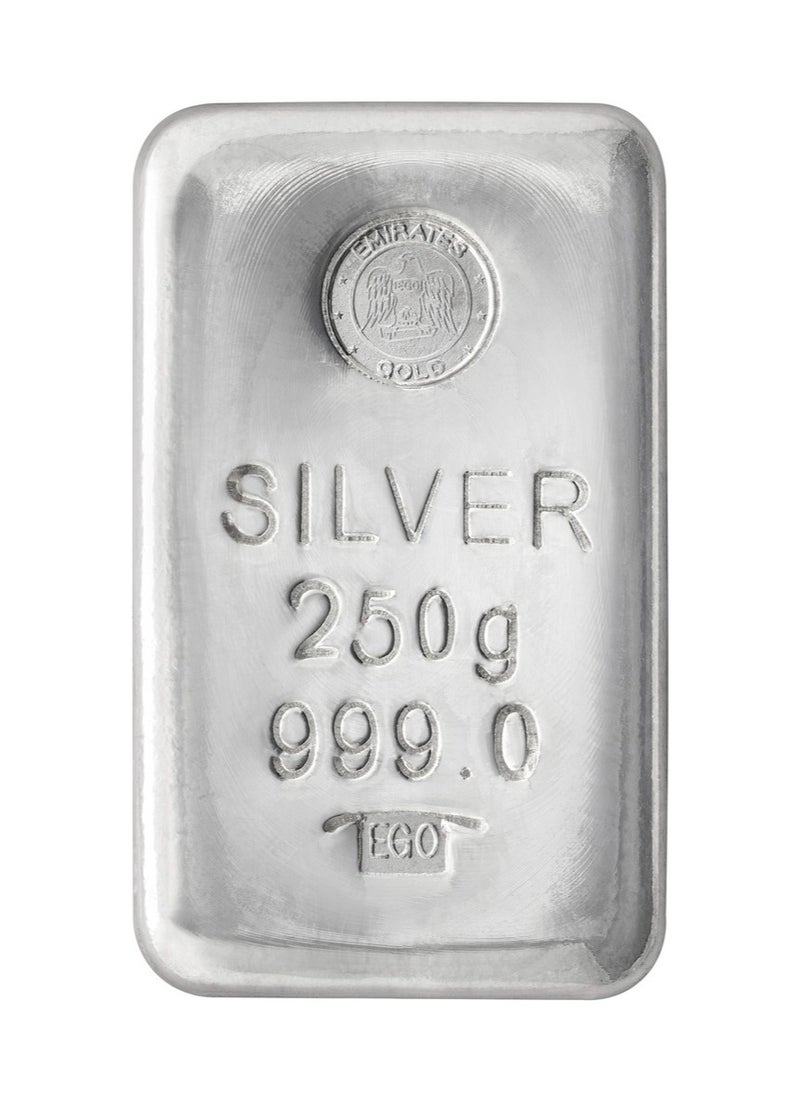 Emirates Gold Emirates | 250g Pure Silver Bar 999 - 250 Grams 