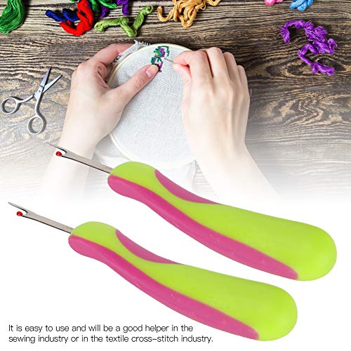 GLOGLOW 2pcs Seam Rippers, Sewing Thread Cutter Stitch Unpicker Stitch Tools Sewing Accessories for Thread Remove. - Image 4