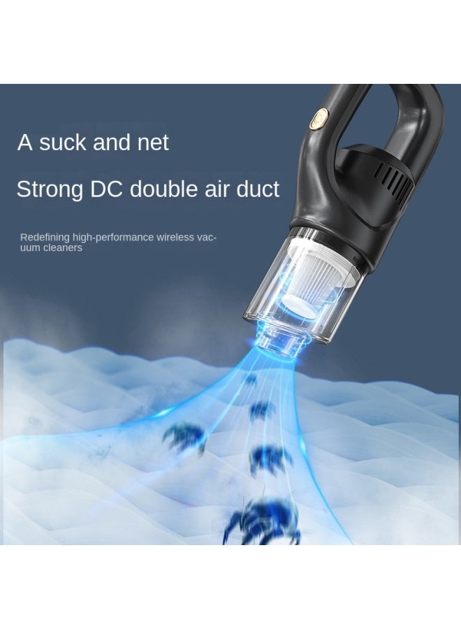 Wireless Rechargeable Vacuum Cleaner Portable Handheld Household Vehicle-mounted Strong Suction High-power Vacuum Cleaner - Image 2