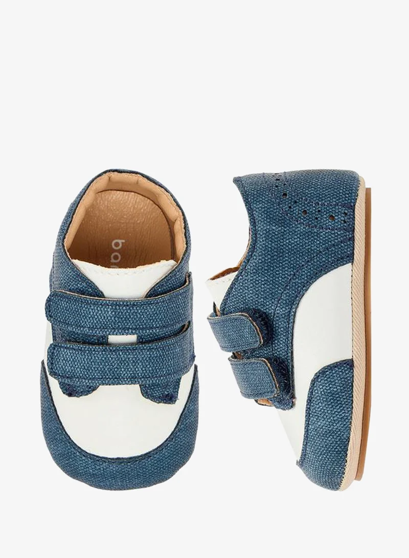 بيرفيت Booties With Hook & Loop, Panelled Design