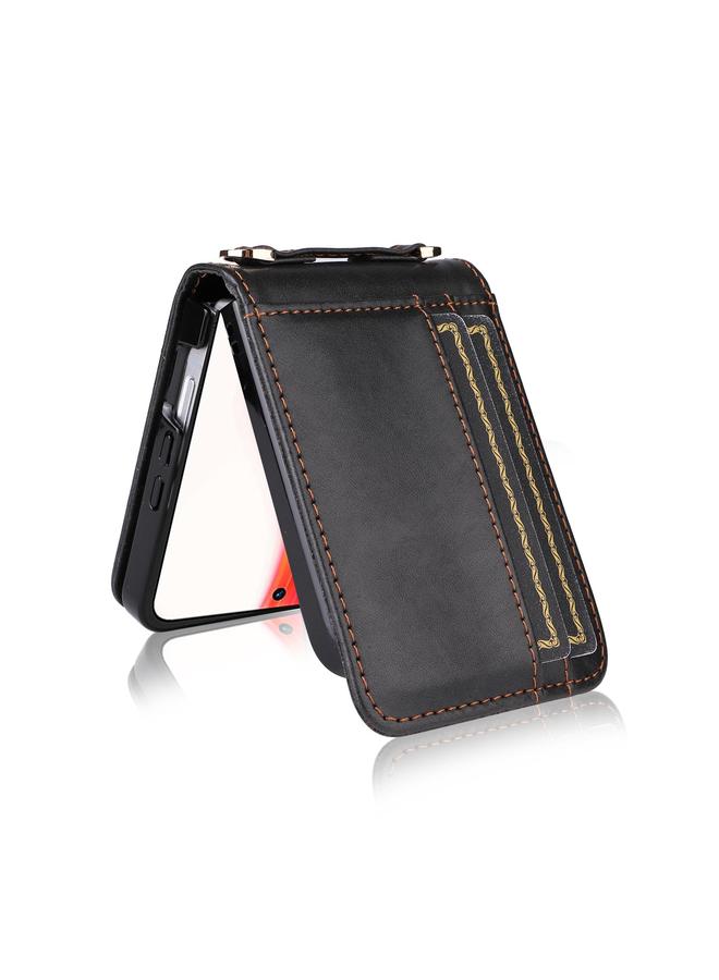 Zaboon Case For Infinix Zero Flip Crossbody Card Bag PU Folding Phone Case - Image 5