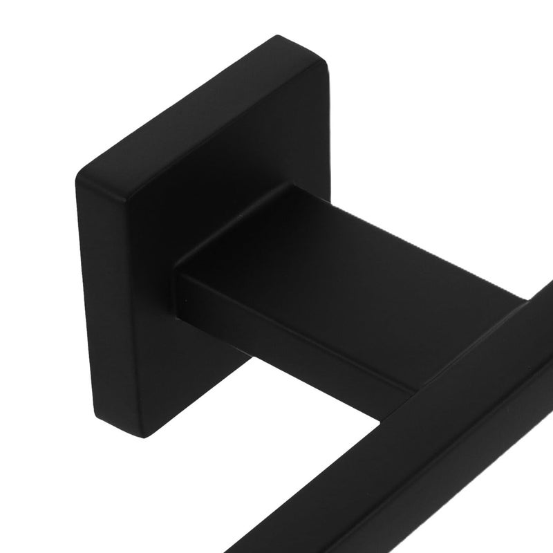 Stainless Steel Bathroom Towel Ring and Wall Mount Rack for Storage - Image 4