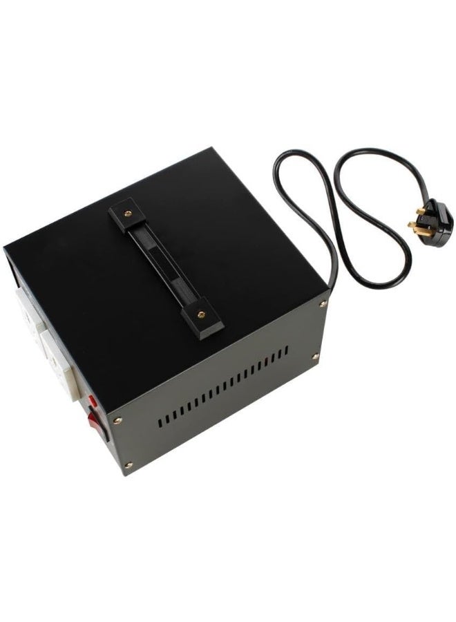 Oshtraco 3000W Fuse Protected Universal Plug Step Up and Step Down Voltage Transformer - Image 4