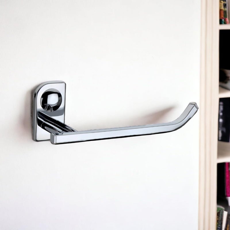 LUXIUR Towel Hanger for Bathroom and Kitchen Accessories Item Holder, 304 Grade Stainless Steel Towel Ring, Napkin Holder for Wash Basin, Chrome Finish - Image 1