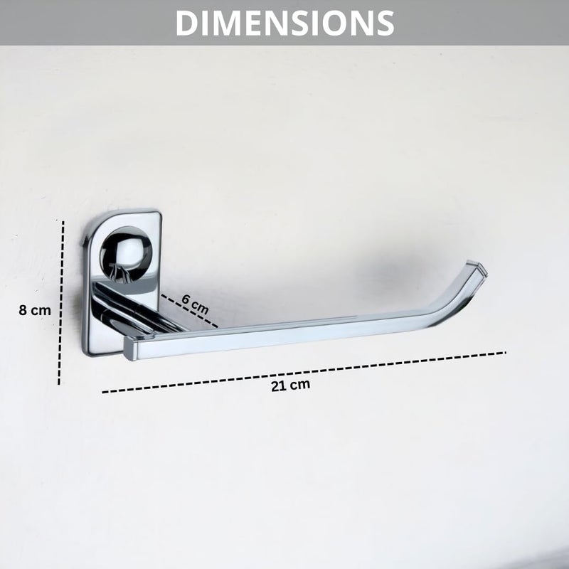 LUXIUR Towel Hanger for Bathroom and Kitchen Accessories Item Holder, 304 Grade Stainless Steel Towel Ring, Napkin Holder for Wash Basin, Chrome Finish - Image 5