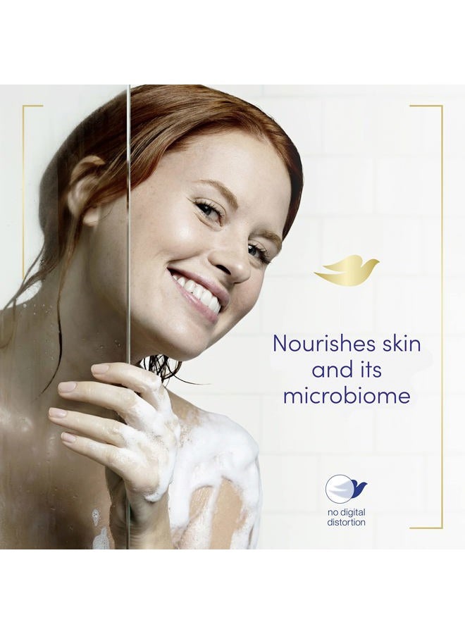 Dove Purely Pampering Body Wash for Dry Skin Coconut Butter and Cocoa Butter Effectively Washes Away Bacteria While Nourishing Your Skin, 22 Fl Oz (Pack of 4) - Image 3