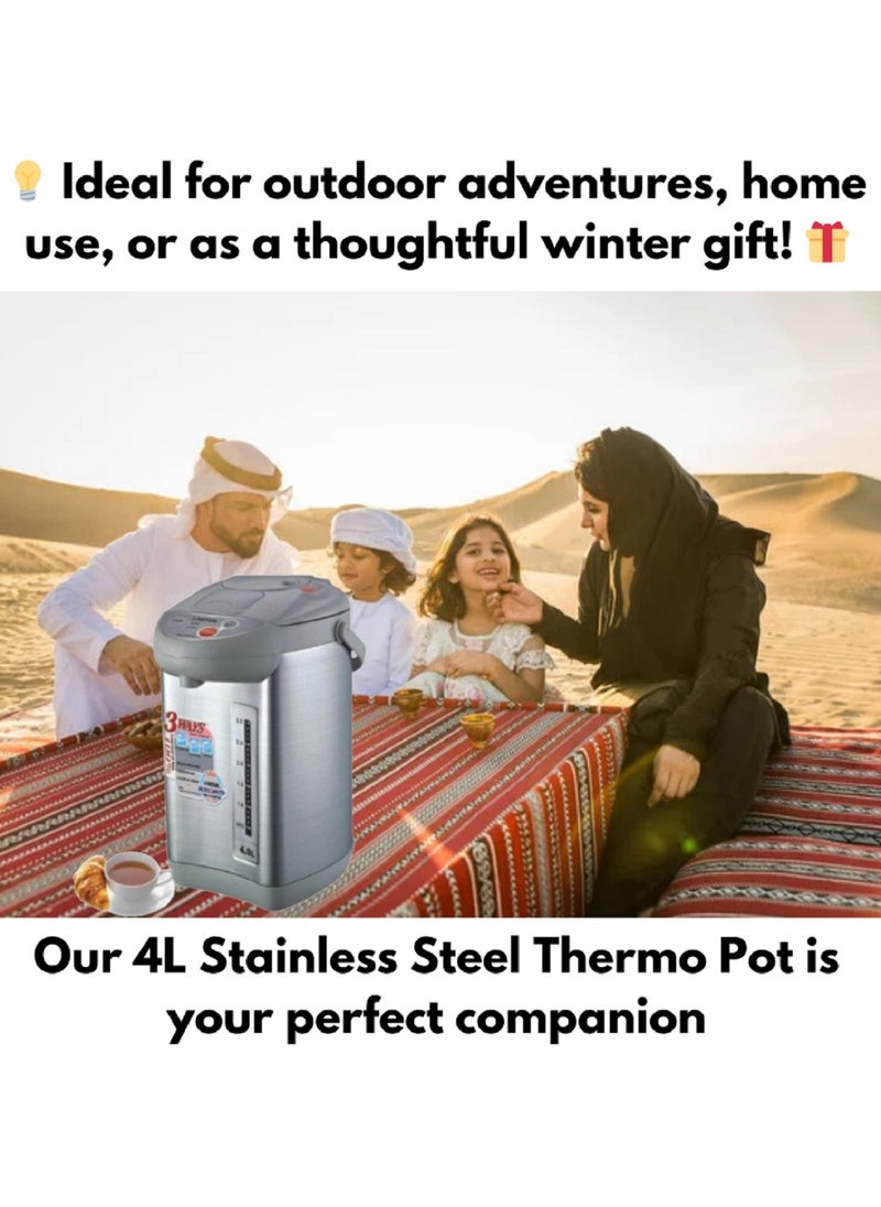NOVA Hot Water Dispenser Thermo Pot With Re-Boil, Keep Warm Function. 750 Watts" 4.0Litres  - Image 4