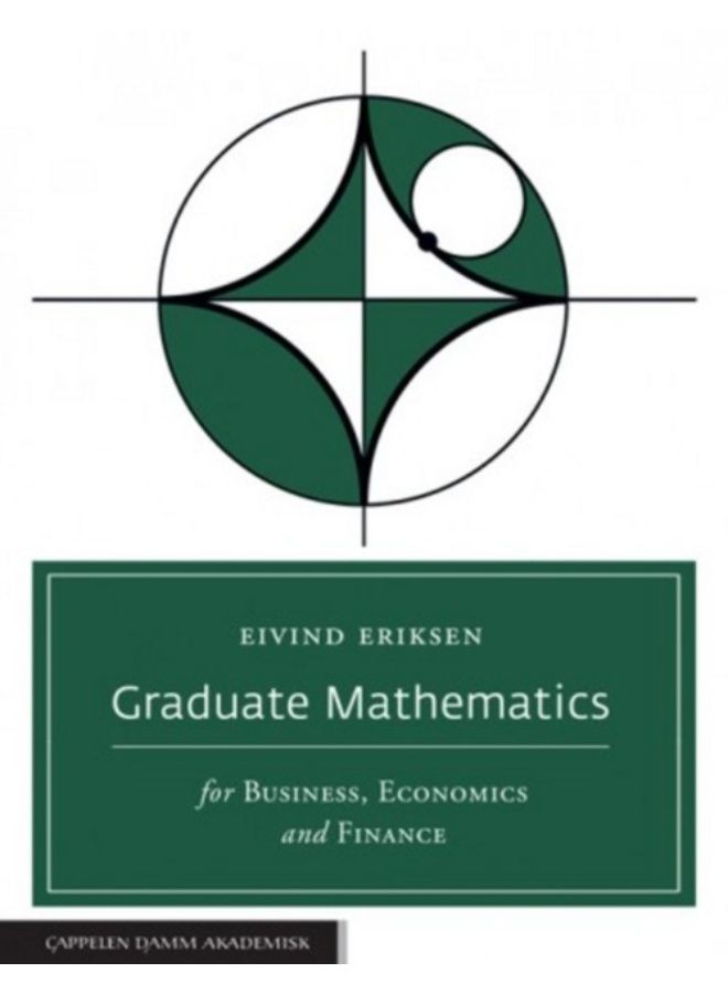 Graduate Mathematics For Business, Economics And Finance - Paperback 