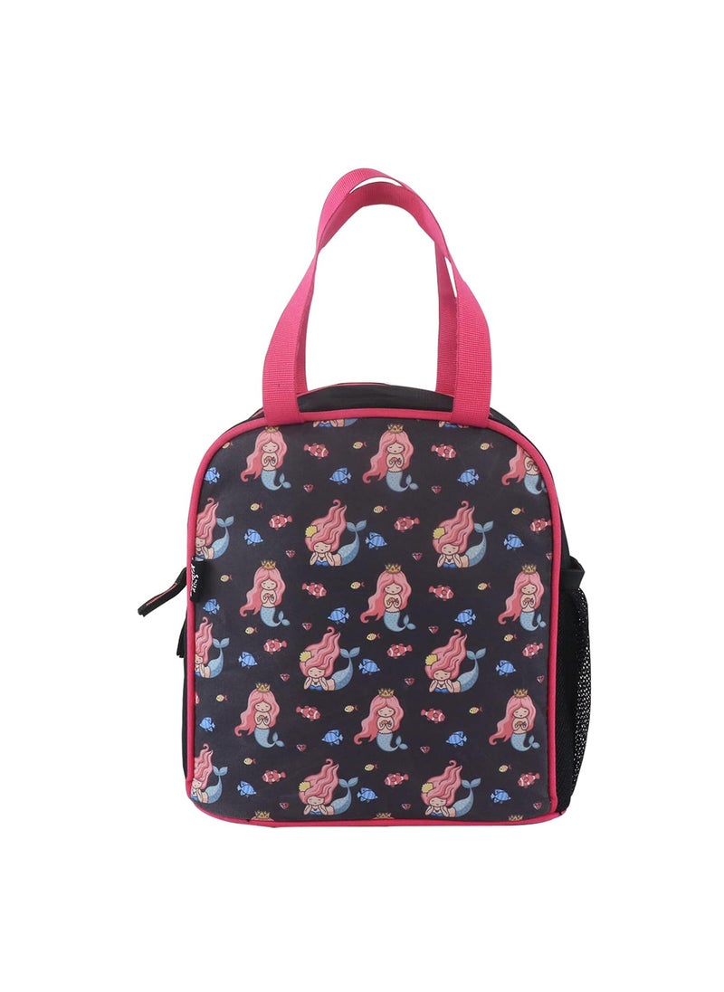 SMILY KIDDOS Smily Kiddos Joy Lunch Bag- Mermaid Theme - Violet| one Main Compartment | Best Birthday Return Gifts for Boys & Girls  - Image 1