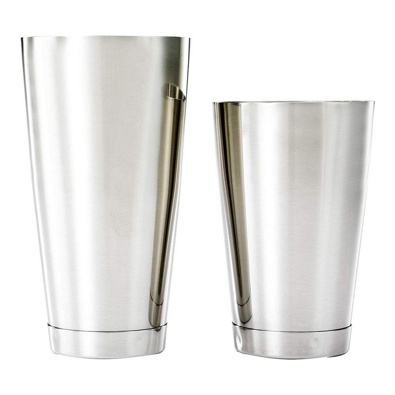 BARFLY Barfly Cocktail Tin Set 18 oz and 28 oz Stainless Steel Double Heavy Gauge
