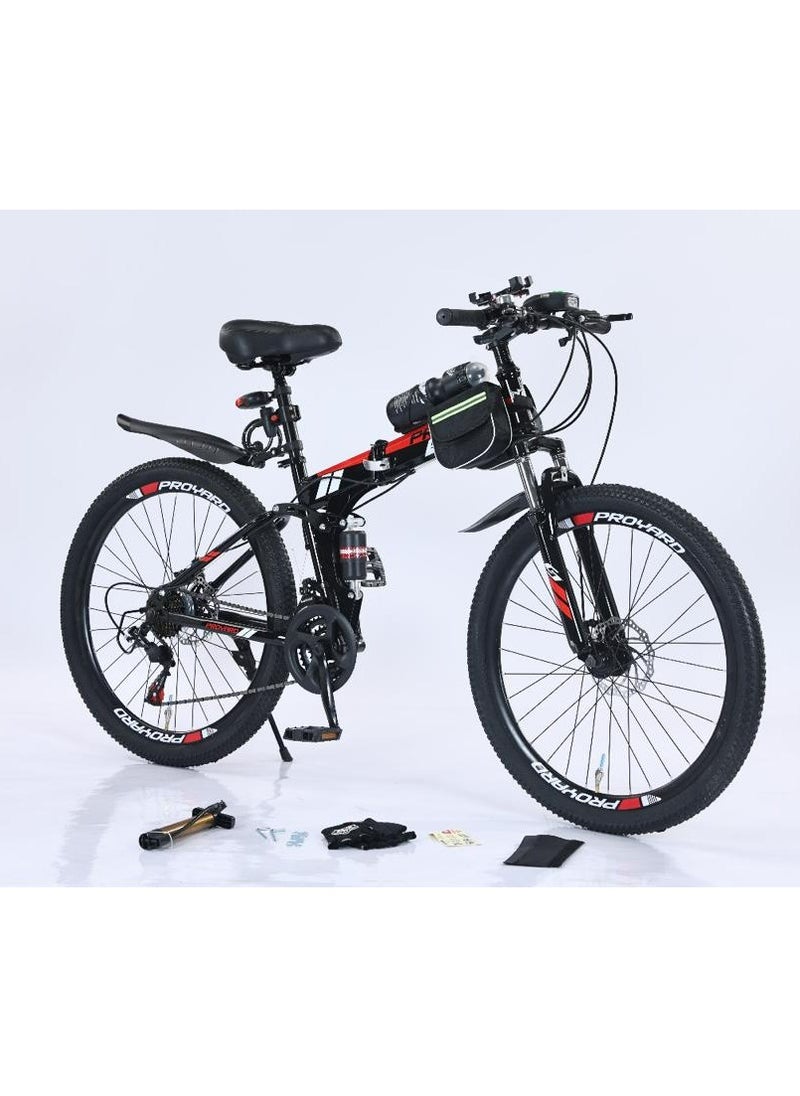 Pro Yard STEAL FLIXABLE Road aluminum sports bike RED color  - Image 1