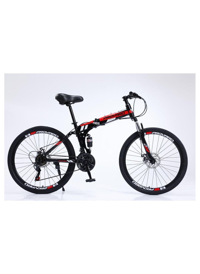 Pro Yard STEAL FLIXABLE Road aluminum sports bike RED color  - Image 2