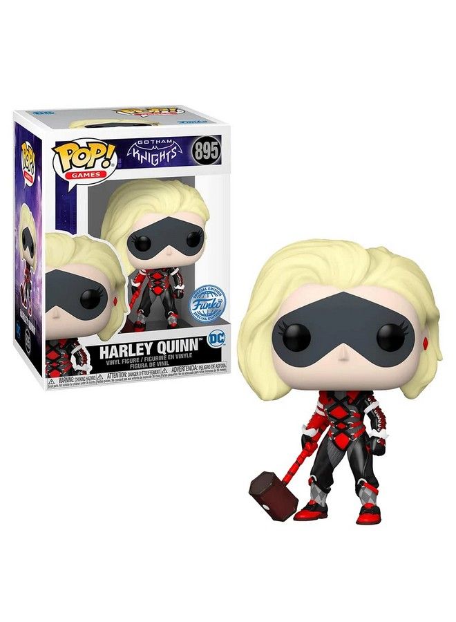 Funko Pop! Games Gotham Knights Harley Quinn Exclusive Vinyl Figure Bundled With A Compatible Pop Protector - Image 2