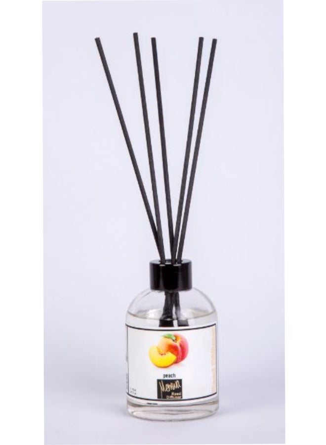 ميموا فواحة عود معطر جو برائحة الخوخ 110 مل من ميموا – معطر منزلي فاخر برائحة فاكهية منعشة - Image 2