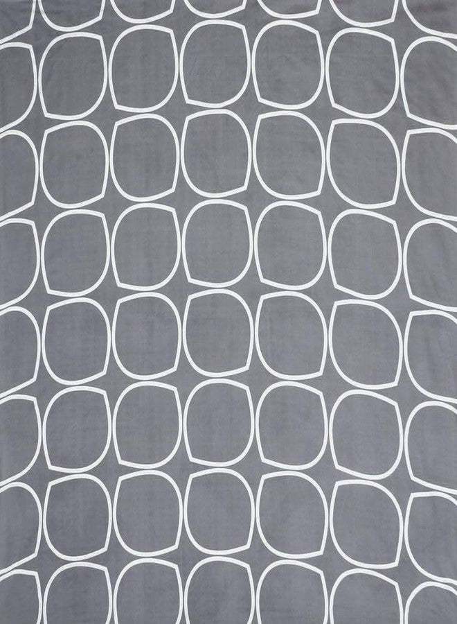 Delight Zone Glace Cotton 160TC Prime Collection Double Flat Bedsheet with 2 Pillow Covers - (Grey2) - Image 3