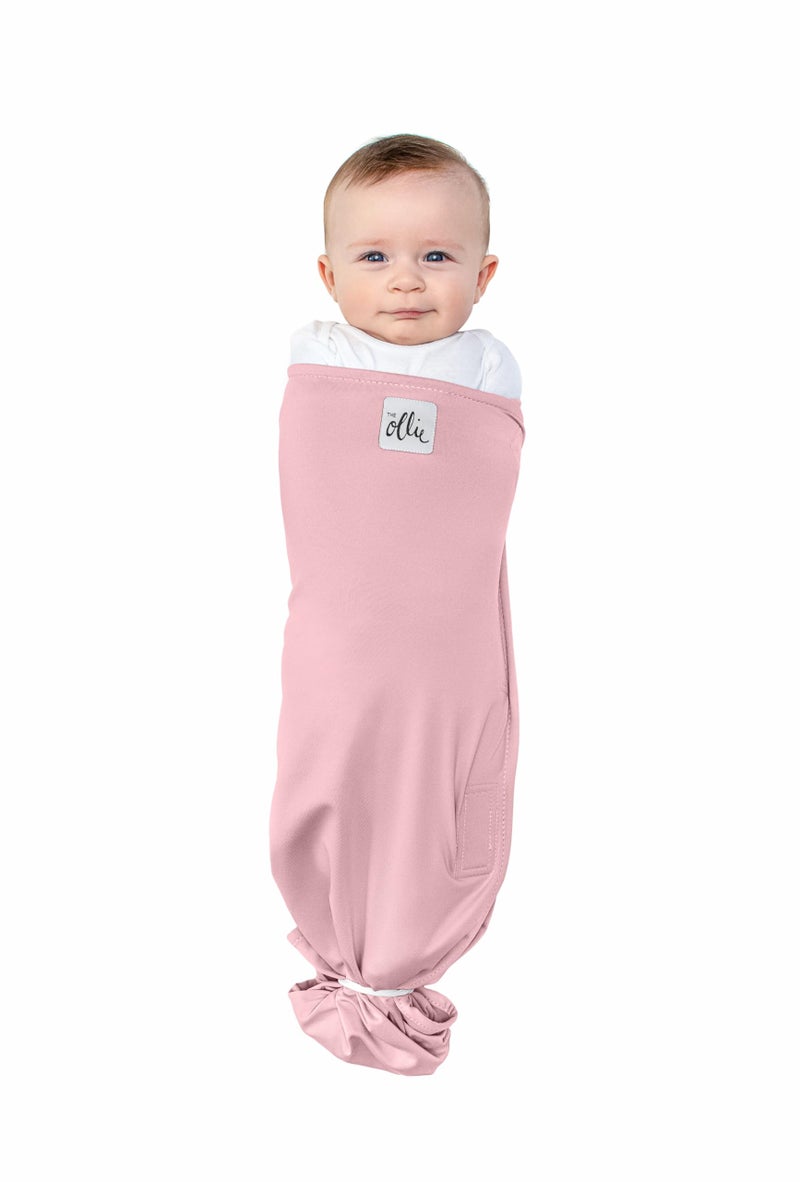 The Ollie Swaddle â€“ Adjustable Baby Swaddle for Newborns | Pediatrician-Approved for Safe Sleep | Easy Closure | Arms-Out | Lightweight, Machine-Washable | Easy Diaper Access - Image 2