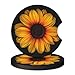 KARREAL 2 Pcs Car Cup Coasters Sunflower Universal NonSlip Rubber Car Coasters for Cup Holders 275 inch Car Interior Accessories for Women - Image 2