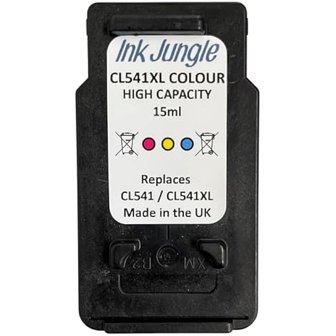 CL-541XL COLOUR REMANUFACTURED INK CARTRIDGE FOR CANON PIXMA MG2100 MG2150 MG2200 MG2250 MG3100 MG3150 MG3200 MG3250 MG3255 MG3500 MG3550 MG3600 MG3650 MG4100 MG4150 MG4200 MG4250 MX375 - Image 3