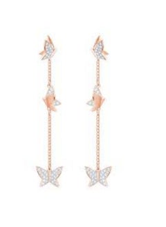 Lilia teardrop butterfly earrings