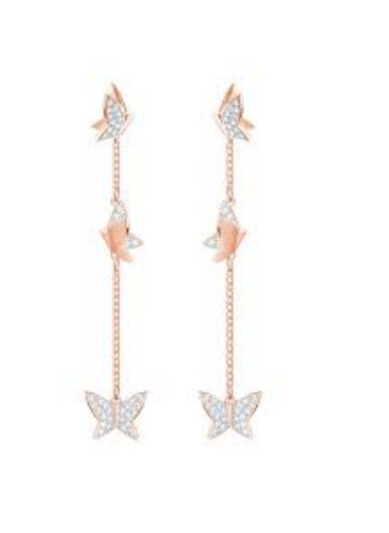 Generic - Lilia teardrop butterfly earrings - Image 1