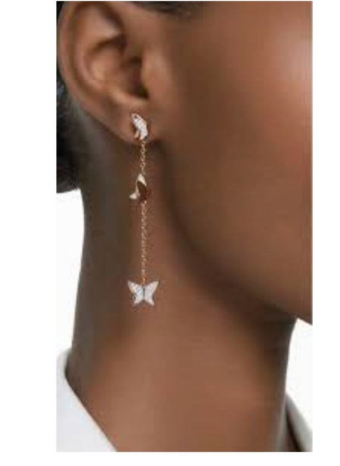 Generic - Lilia teardrop butterfly earrings - Image 1