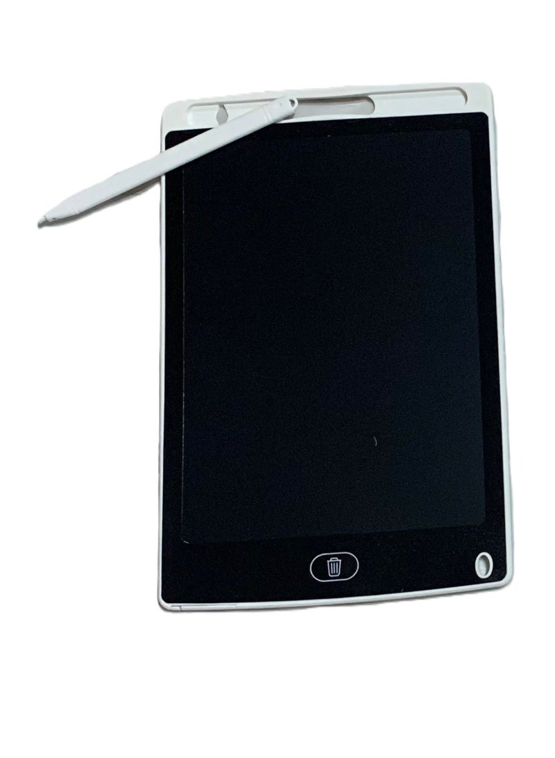 وصف تسويقي للوح الكتابة الإلكتروني (LCD Writing Tablet) – اللون ابيض - Image 3