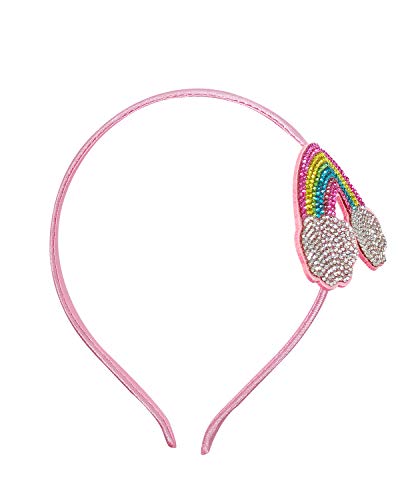 Bowbear Crystal Party Headband, Rainbow - Image 2