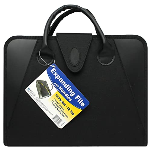C-Line Expanding File with Handles, Letter Size, Black (48211) - Image 4