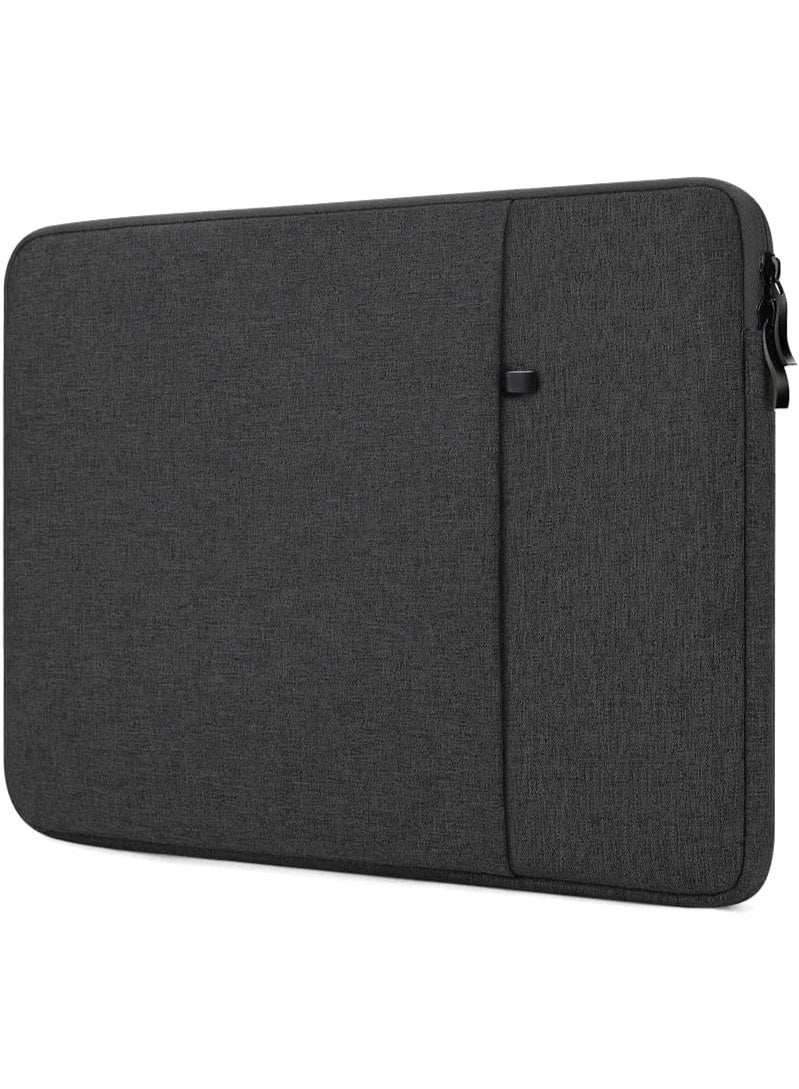 12-12.5 Inch Sleeve Case Cover Canvas Laptop Tablet Protective Bag for 12.3-Inch Microsoft Surface Pro 4/Pro 5 (2017)/ Pro 6 (2018-2019)/Pro 7 (2019 2020) & MacBook 12" Air 11.6" (Black) - Image 1