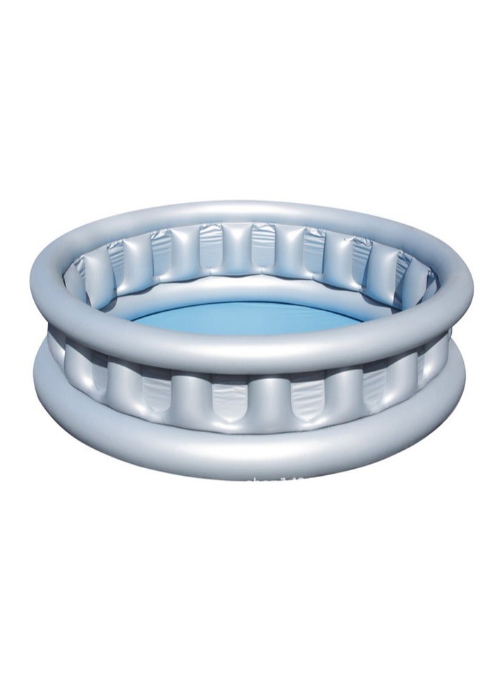 Generic Swimming Pool for Kids Thickened Blow Up Pool Outdoor Inflatable Pool Paddling Pool for Toddlers Backyard Garden Summer Water Party  - Image 2