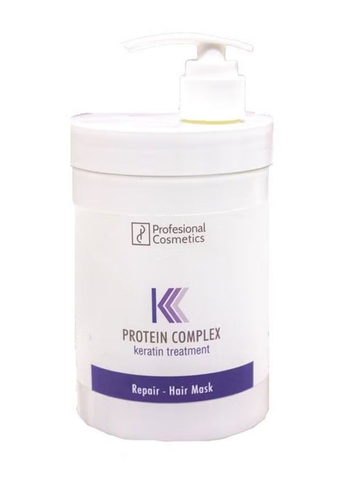 قناع وماسك الشعر مركب يحتوي على البروتين 1000مل