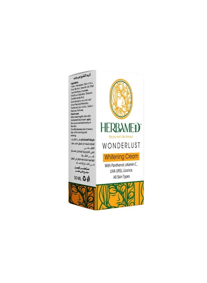 Herbamed Wonderlust Whitening Cream 50ml - Image 1