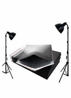 Y&D 50 Piece Poly Bubble Mailers Padded Envelope Out Bags Cushioned Pouches for Shockproof Shipping Packaging Moving 20x15cm, Black  - Image 5
