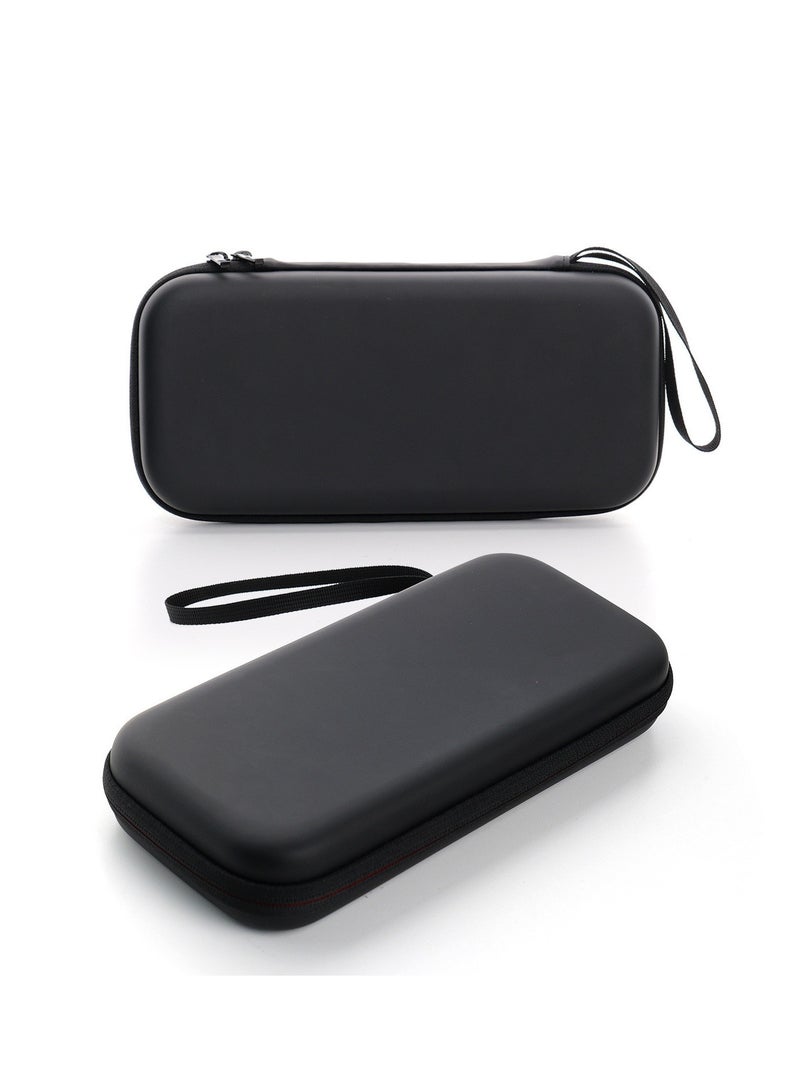 Carrying Pouch Case Designed for Nintendo Switch 2 (2025) Protective Portable Travel Hard Shell Case with Pockets for Accessories 12 Game Cartridges (Black) - Image 2