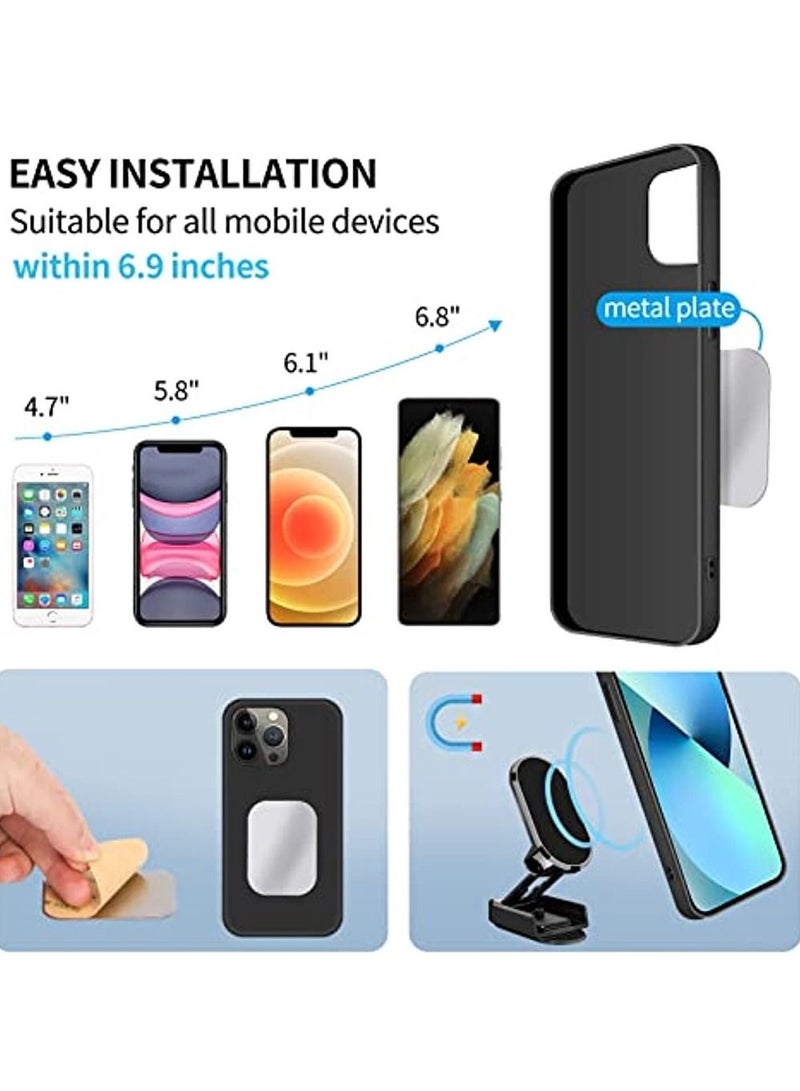 Magnetic Phone Holder For Car [6 Strong Magnets ] Car Magnetic Phone Holder [ 360° Rotation ] Universal Dashboard Car Mount Compatible With Iphone Samsung Lg Gps Mini Tablet - Image 5