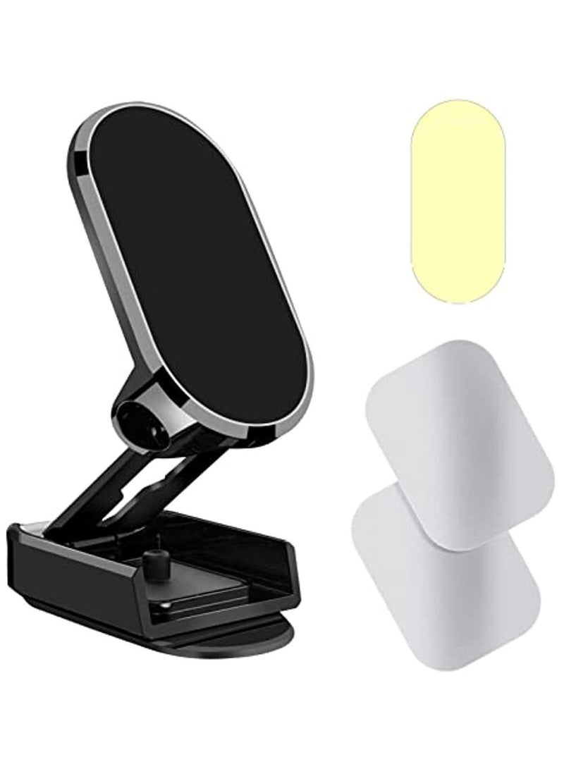 Magnetic Phone Holder For Car [6 Strong Magnets ] Car Magnetic Phone Holder [ 360° Rotation ] Universal Dashboard Car Mount Compatible With Iphone Samsung Lg Gps Mini Tablet - Image 1