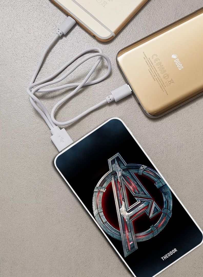 Theodor 10,000 mAh Super Fast Charging Ultra Compact Power Bank with Quick Charge & Power Delivery, Portable Charger For iPhone and Android Aven - Image 2