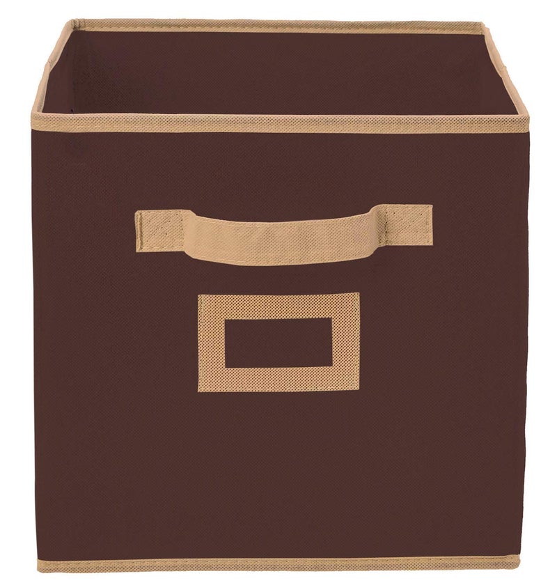 UNICRAFTS Storage Box Organizer for Clothes Organizer Storage for Clothes Set of 1 Brown - Image 1
