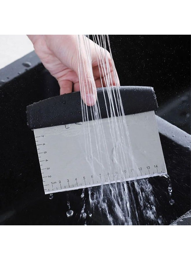 مكشطة وقطاعة حاده ثقيلة ستانلس ستيل الاصلى الغير قابل للصدأ ذات مقياس مدرج بيد بلاستك - قد يختلف اللون - Image 5