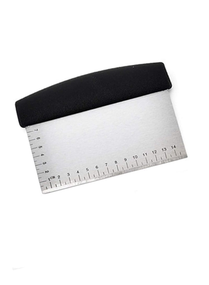 مكشطة وقطاعة حاده ثقيلة ستانلس ستيل الاصلى الغير قابل للصدأ ذات مقياس مدرج بيد بلاستك - قد يختلف اللون - Image 1