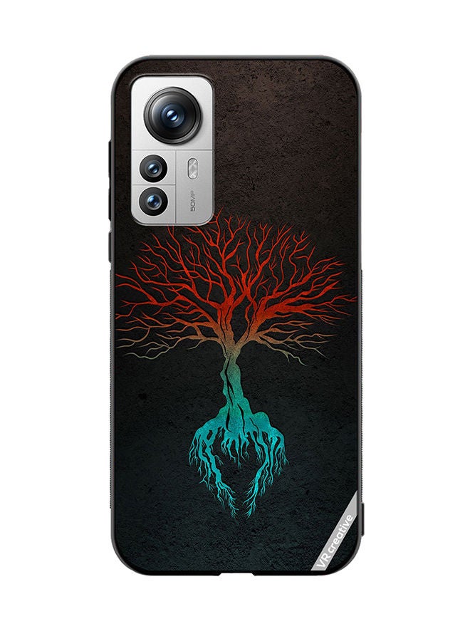 VR CREATIVE Protective Case Cover For Xiaomi 12X Tree Design Multicolour - Image 1