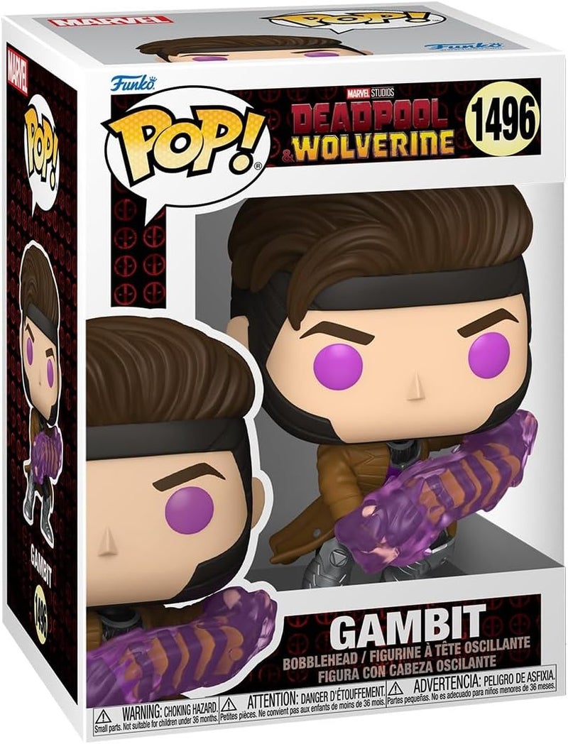 Funko فانكو بوب مارفل ديدبول وولفيرين غامبيت - Image 1