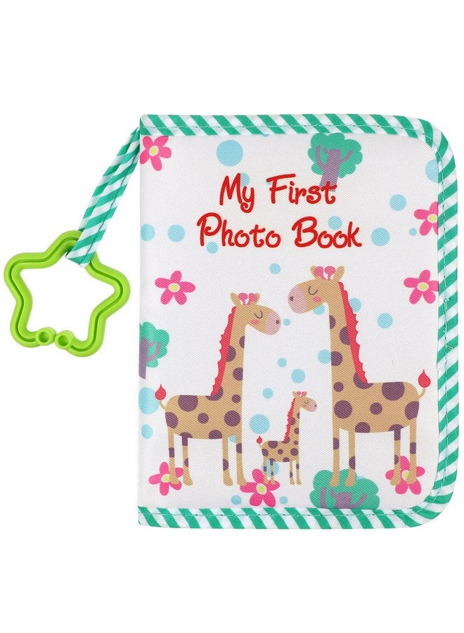 Toyvian Baby Photo Album First Year Baby Photo Book Soft Cloth Book of Photos Baby Album Holds for Memory Album Baby Shower() - Image 1