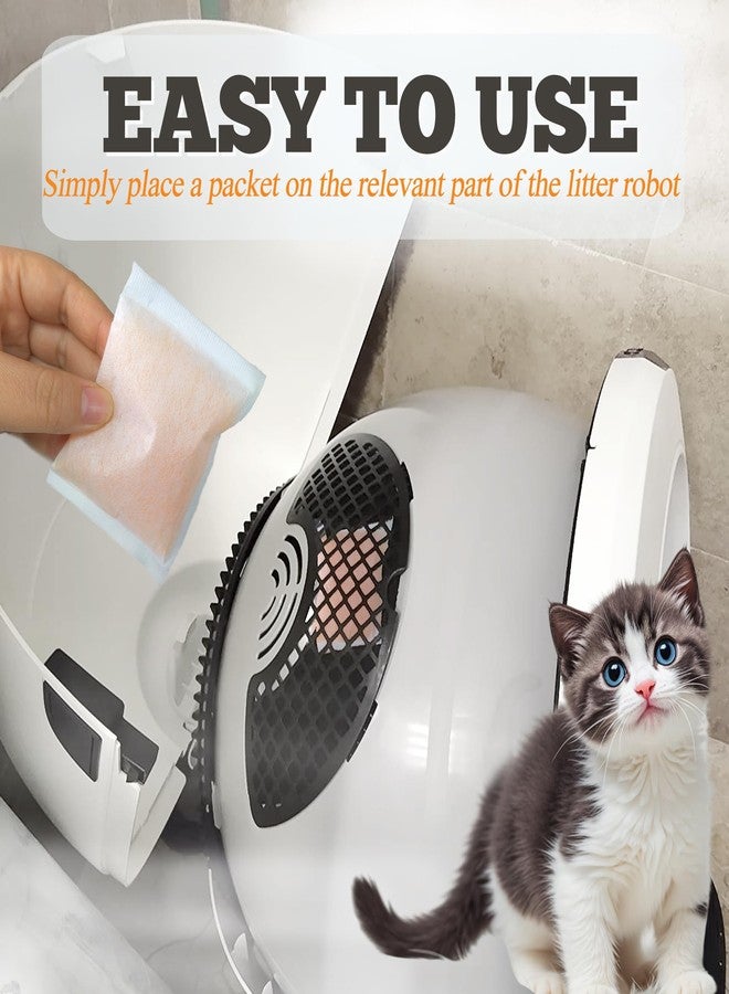 PurifyLogix Cat Litter Box Deodorizer Compatible with Whisker OdorTrap Pod, Odor Filters for Litter-Robot and Traditional Litter Boxes, Pet Odor Eliminator - Image 2
